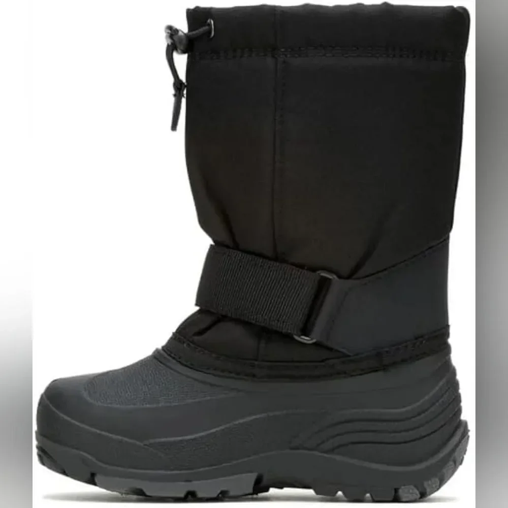 (T-4475)  Kid's Kamik Rocket Insulated Snow Boots Sz 4